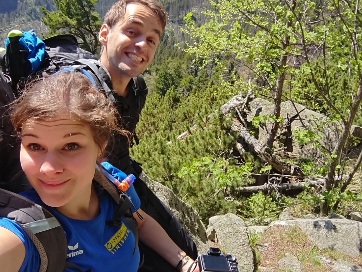 Wanderung Hüttenwanderung Hohe Tatra Wasserfall