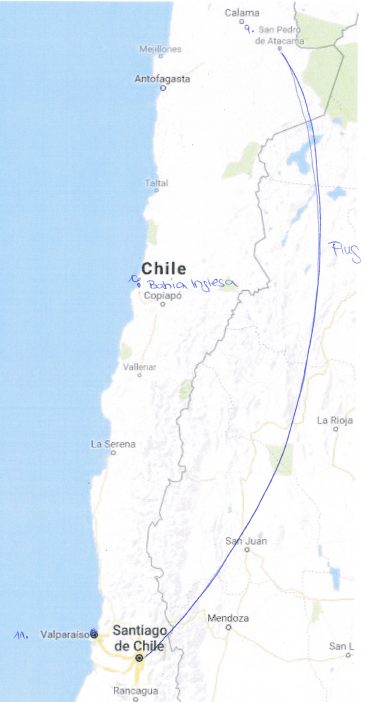 Chile Norden Flug Bus Turbus