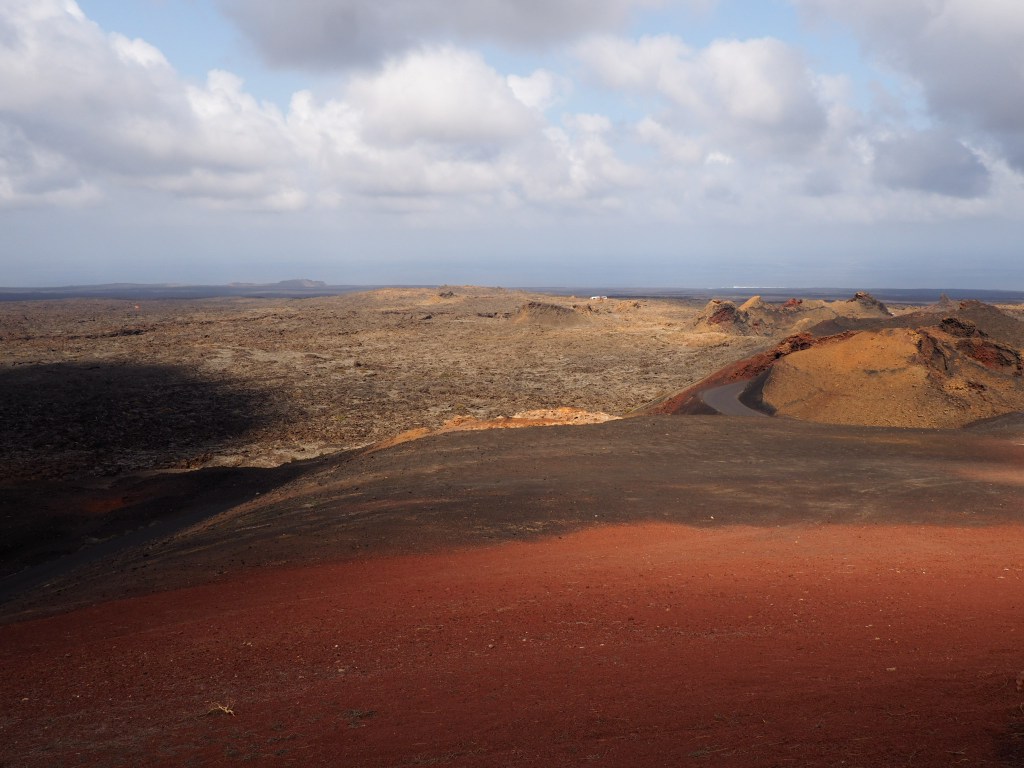 Vulkan Blick Atlantik Lanzarote