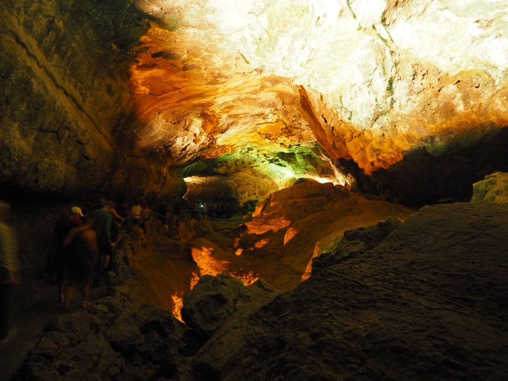 Wanderung Höhle Cueva de los Verdes Lanzarote