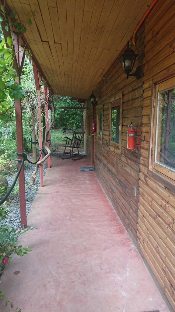 Der Eingang zu unserem Zimmer im "El Rincon"