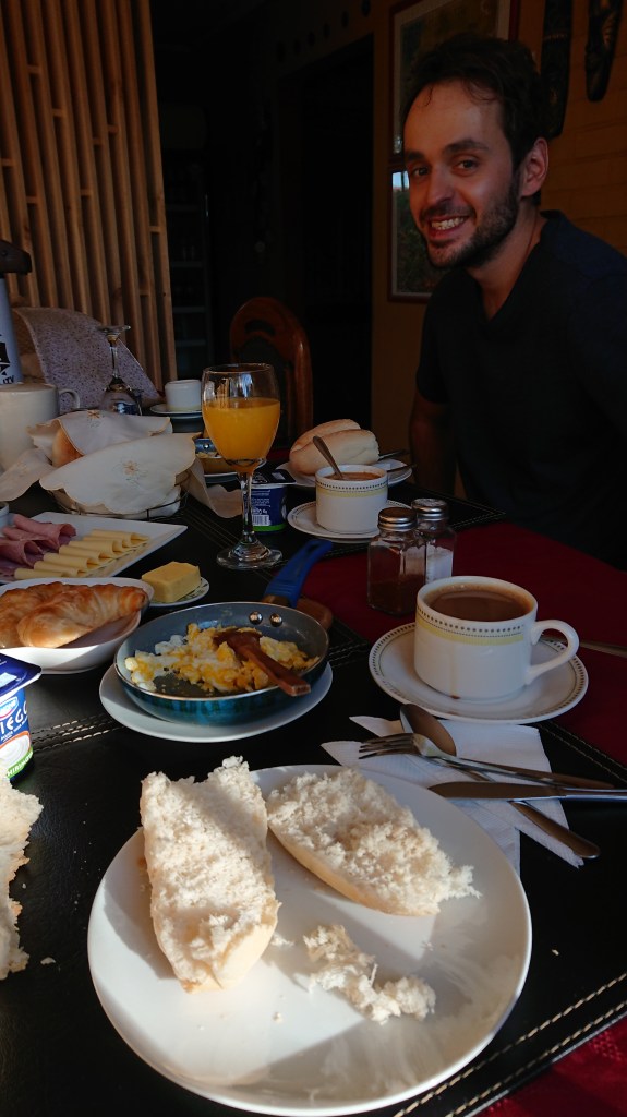 Leckeres Frühstück in der Casa Roble Añejo
