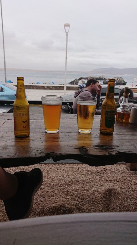 Bier mit Meerblick
