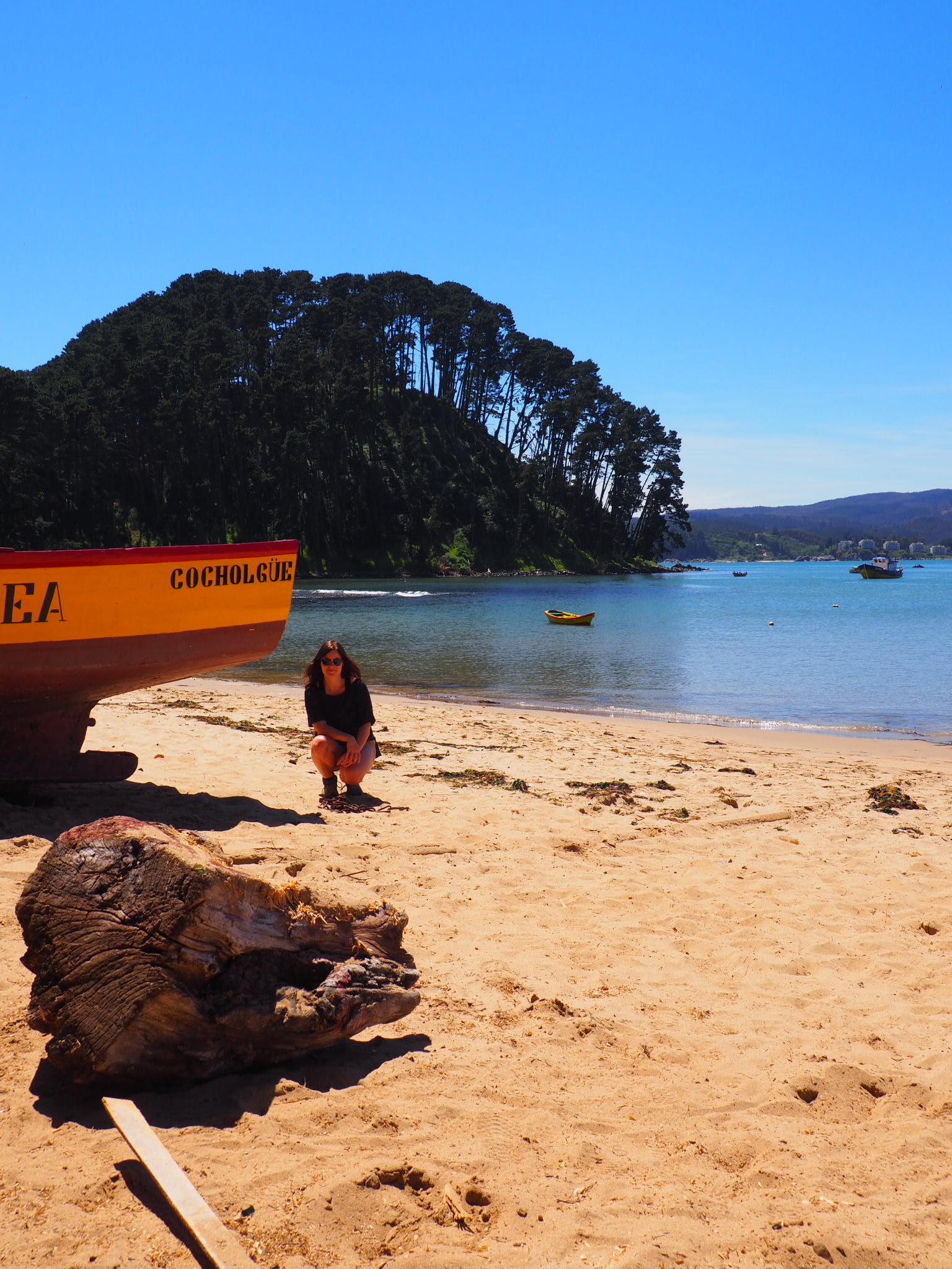 Traumhafte buchten an unserem ersten Tag am Meer