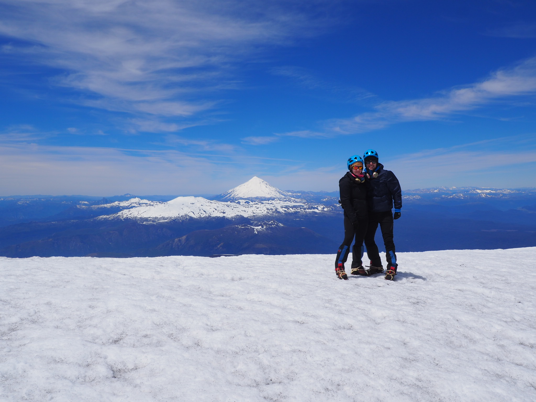 Geschafft! Auf 2.800m und bei traumhaftem Wetter