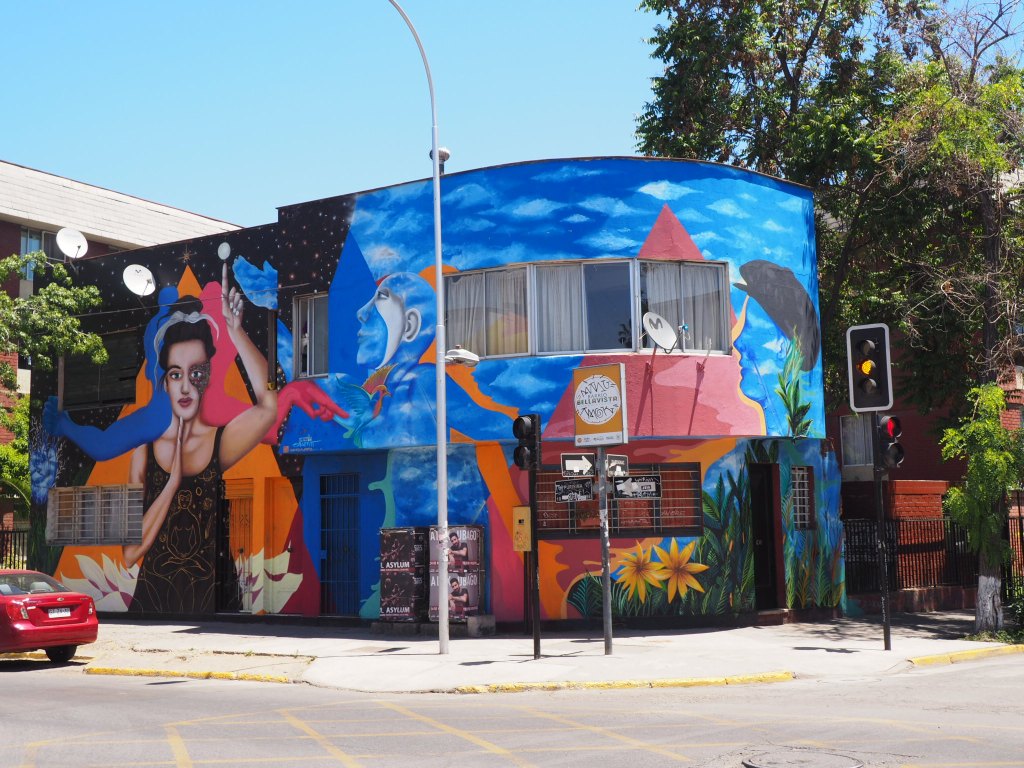 Straßenkunst im Barrio Bellavista