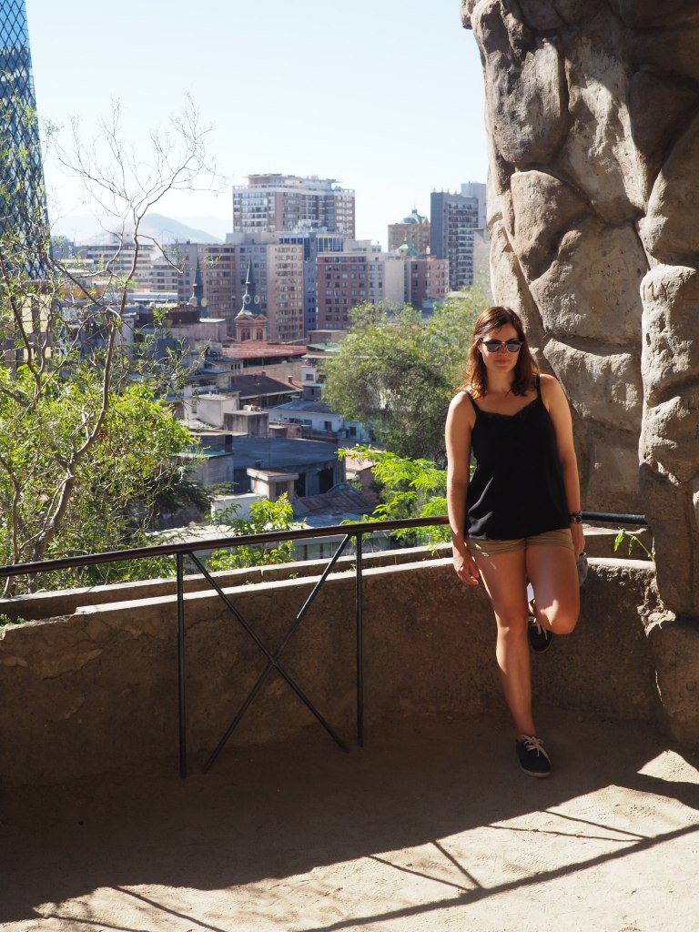 Am Cerro Santa Lucía