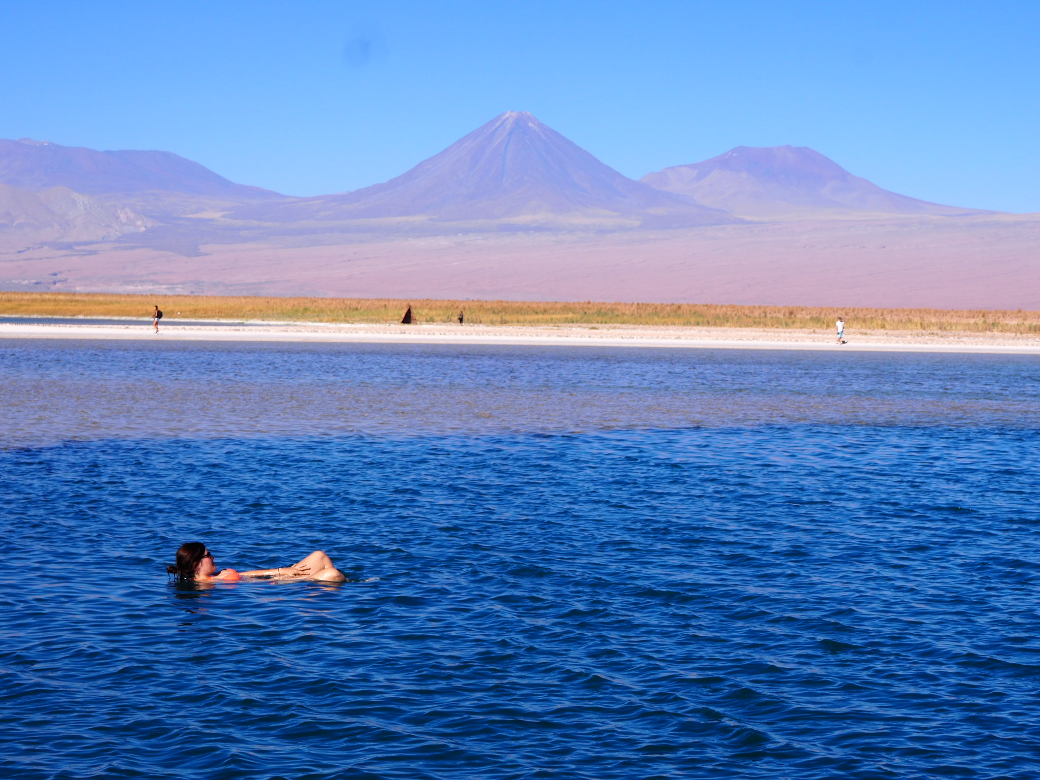 Treiben lassen in der Laguna mit traumhaftem Andenpanorama