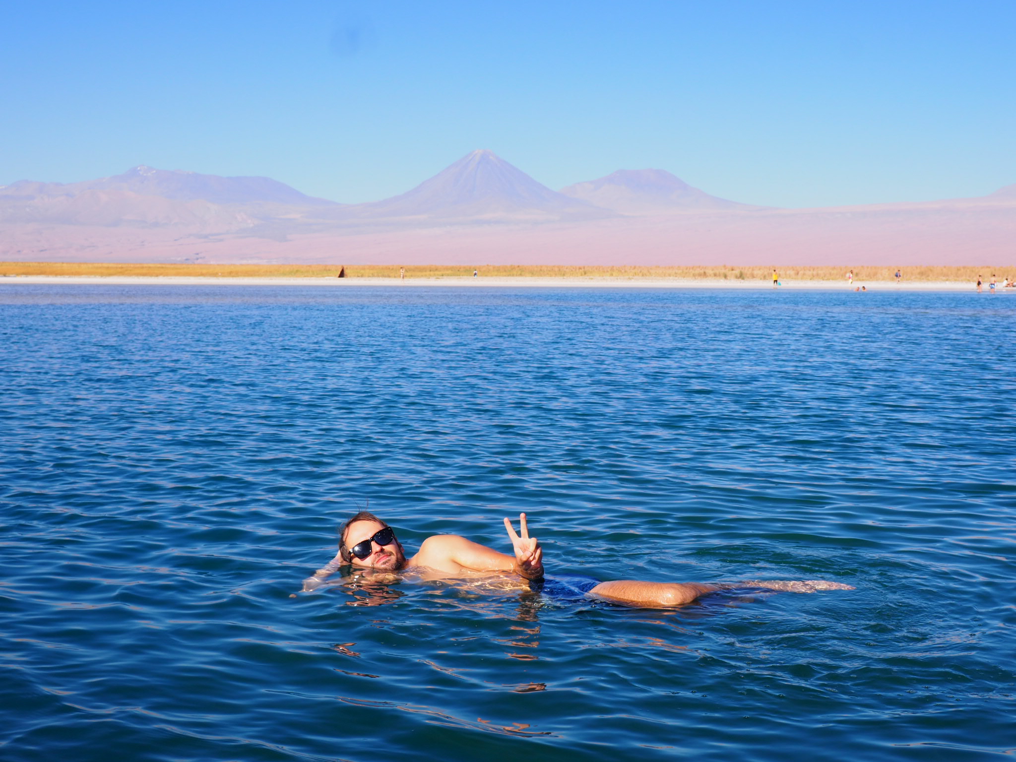 Entspannen in der Laguna Cejar