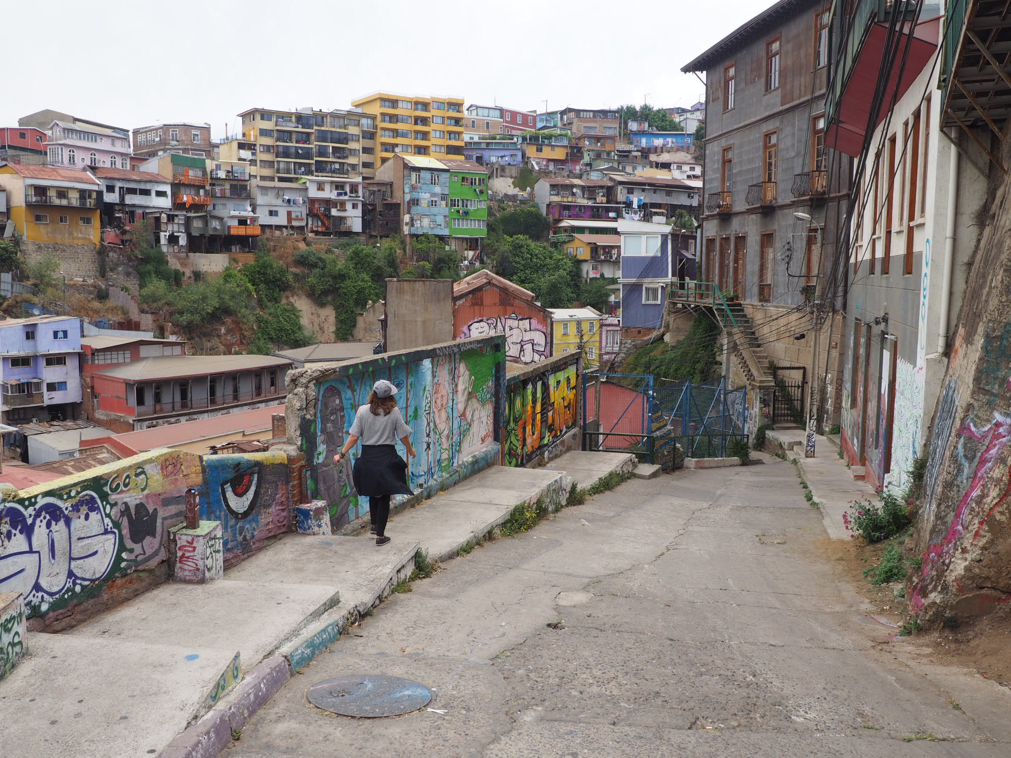 Rückweg von der Plaza 21 de Mayo