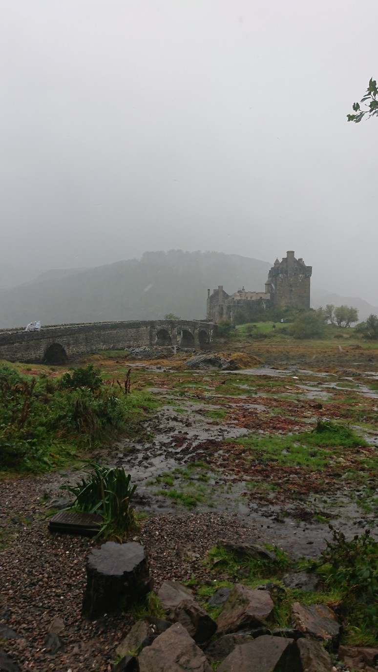 Eilean Donan Castle - natürlich im Regen