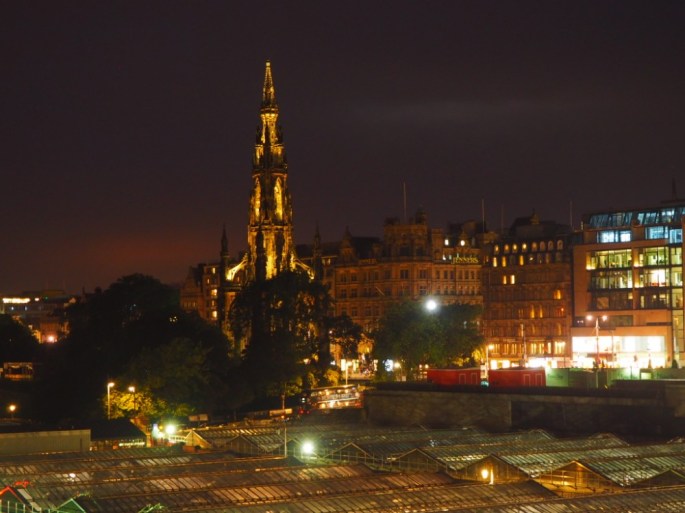 Edinburgh bei Nacht