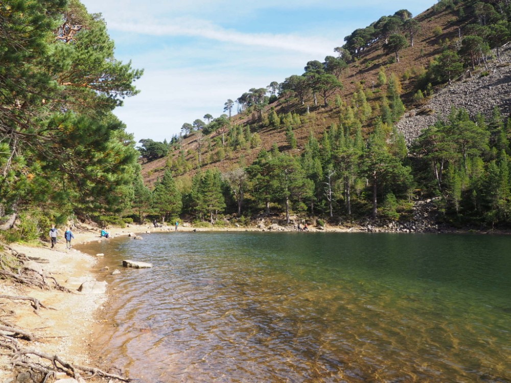 An Lochan Uaine - auf der ersten Wanderung