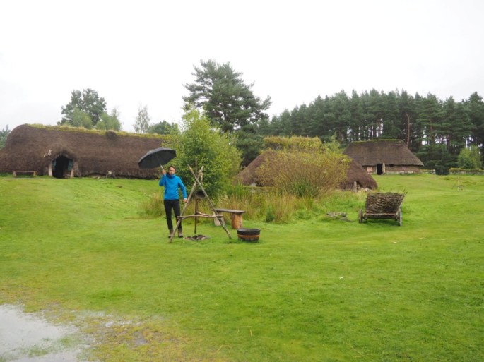 Der Outlander-Drehort im Highland Folk Museum