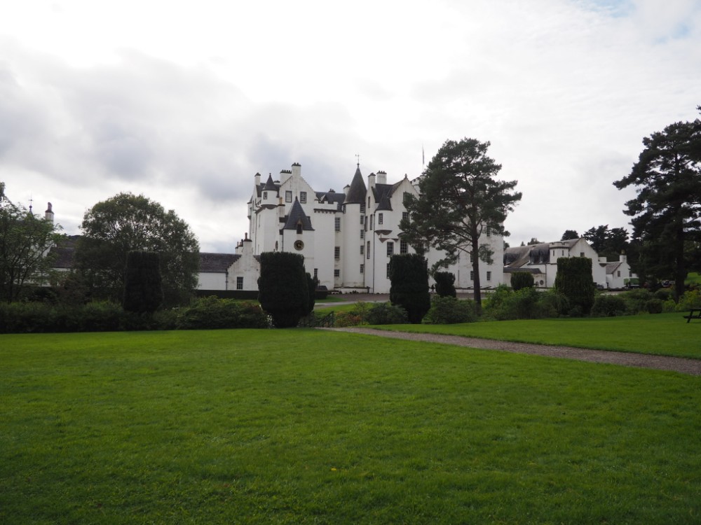 Blair Castle - von außen sehr schön