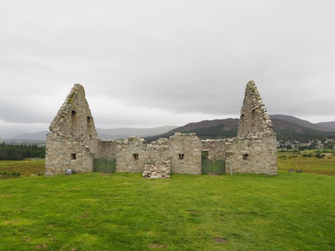 Ein Teil der Ruthven Barracks
