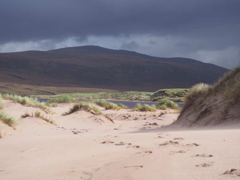 Am Sandwood Beach