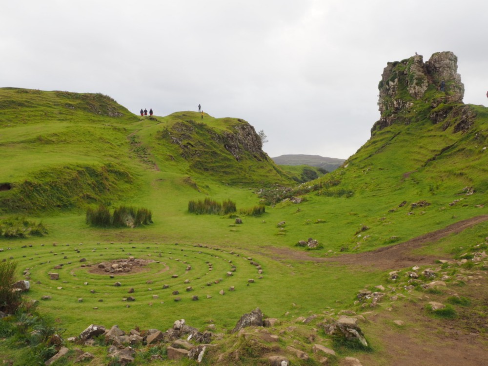 Blick ins Fairy Glen