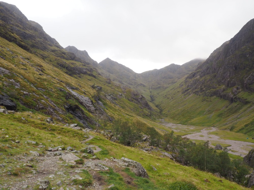 Blick ins einsame "Lost Valley"