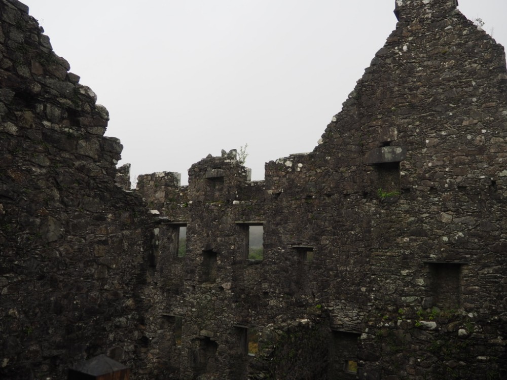 Kilchurn Castle von innen