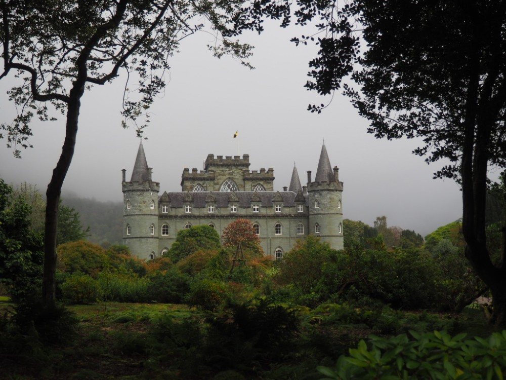 Blick auf das Invereray Castle
