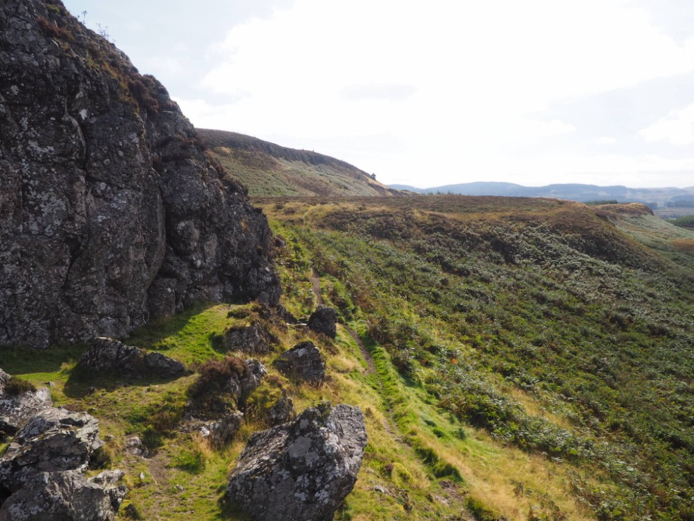 Kurze Wanderung auf dem Weg zum Loch Lomond