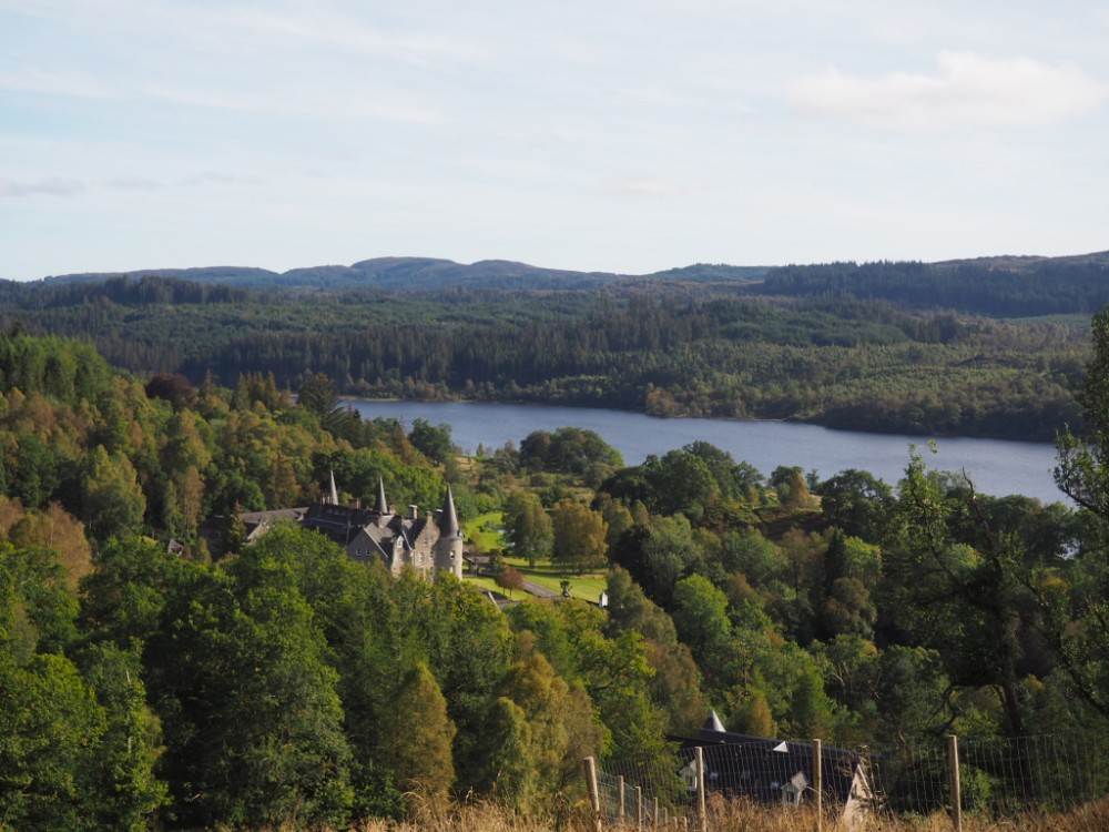 Ausblick vom Aufstieg auf den Ben A'An