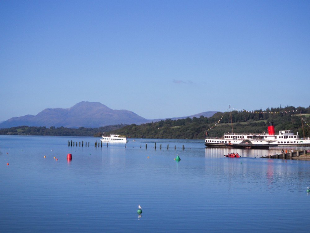 Blick auf Loch Lomond