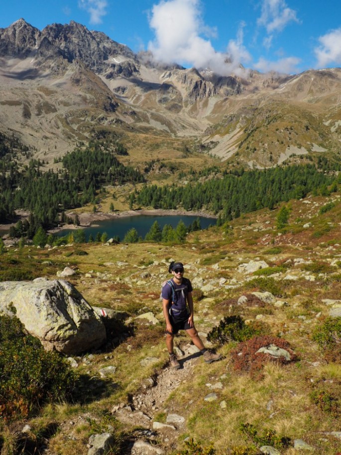Der Weg bergab zum Lagh de Val Viola