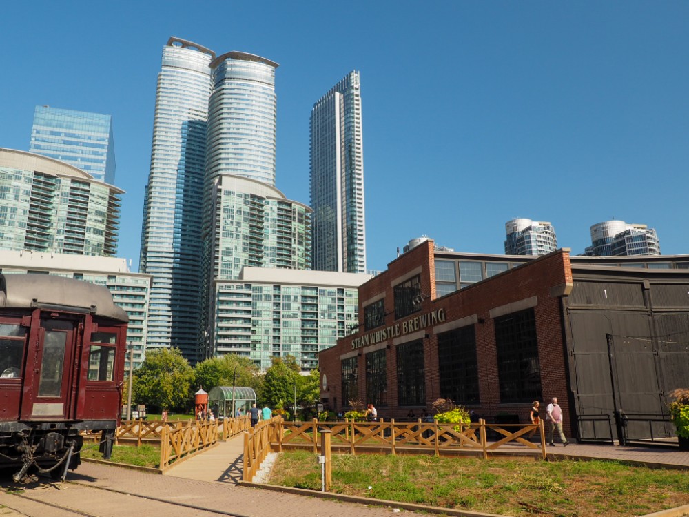 Das Railway Museum gegenüber dem CN Tower ist auch ganz nett