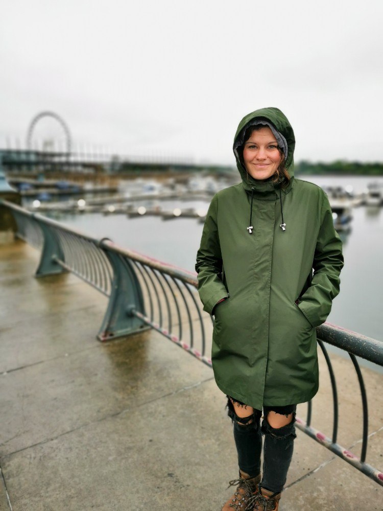 Heute hat sich die Regenjacke auf jeden Fall mal wieder gelohnt 😀