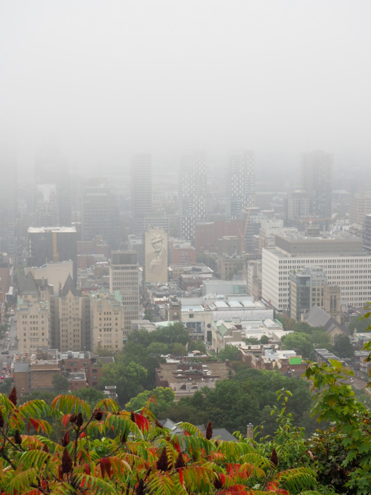 Passt auf jeden Fall zum Wetter, was wir hier in Montréal hatten 😀