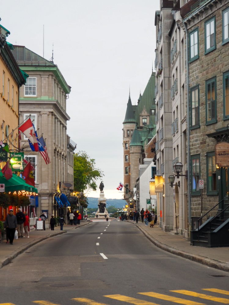 Québec am Abend gefällt uns immer noch besonders gut
