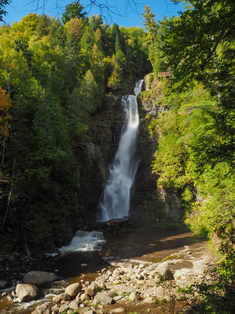 Toller Blick auf den Chute Laroses