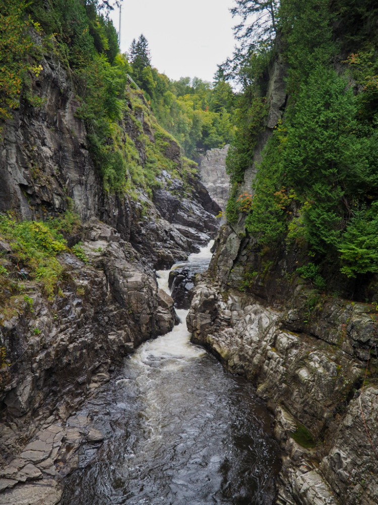 Der Canyon an seiner schmalsten Stelle