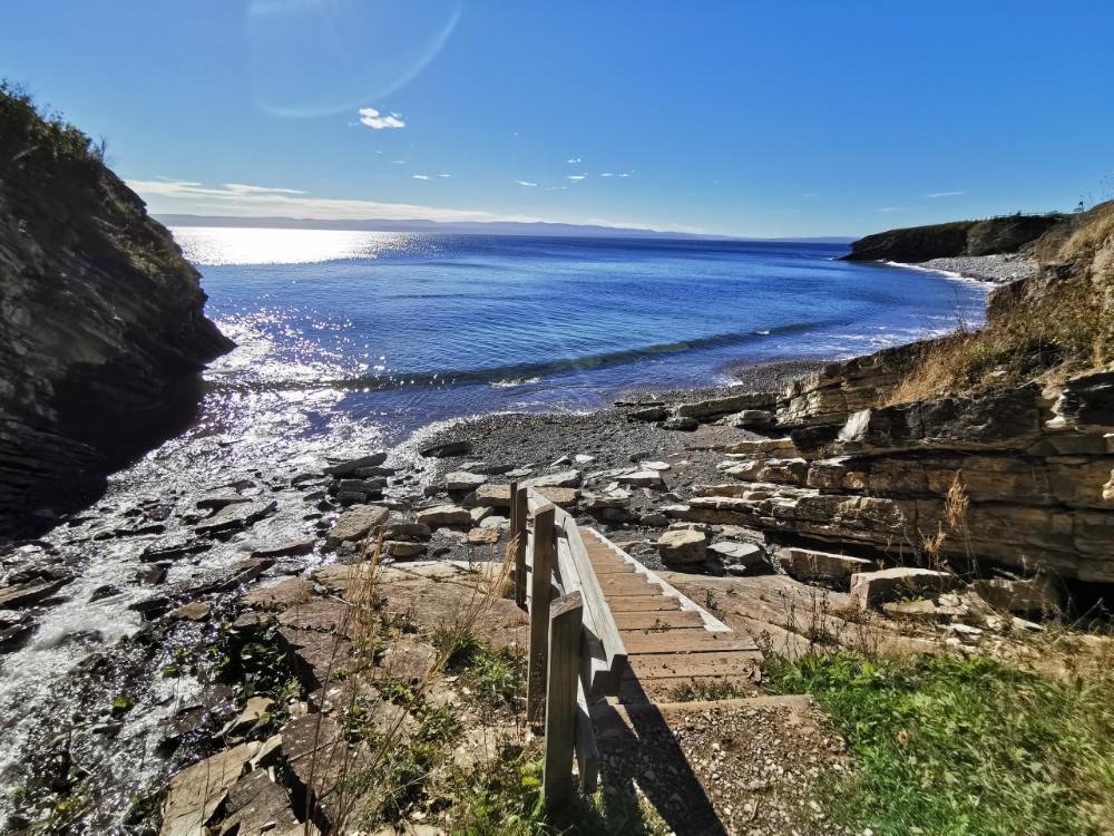 Einen tollen Strand gibt es auch zu erwandern