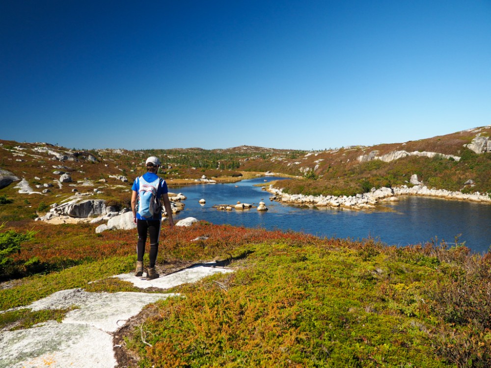 Über den tollen Wanderweg in Polly's Cove