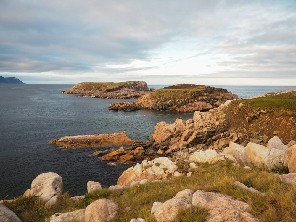 Aussicht auf White Point Island