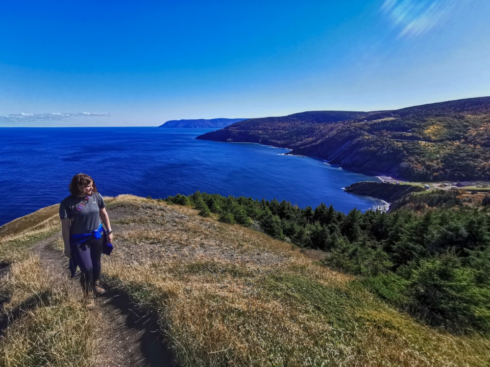 T-shirtwetter in Meat Cove
