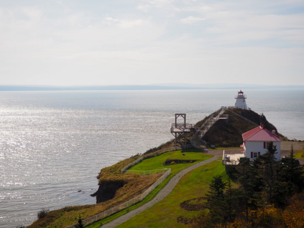 Toller Ausblick auf Cape Enrage