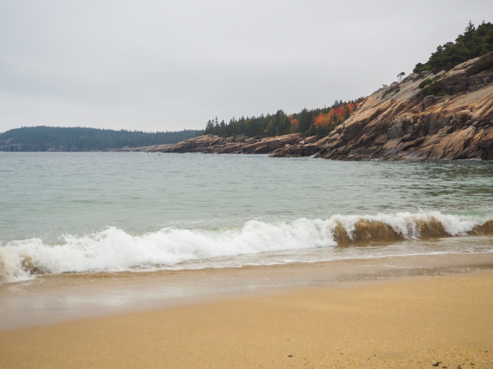 Sand Beach, leider auch ohne Sonne
