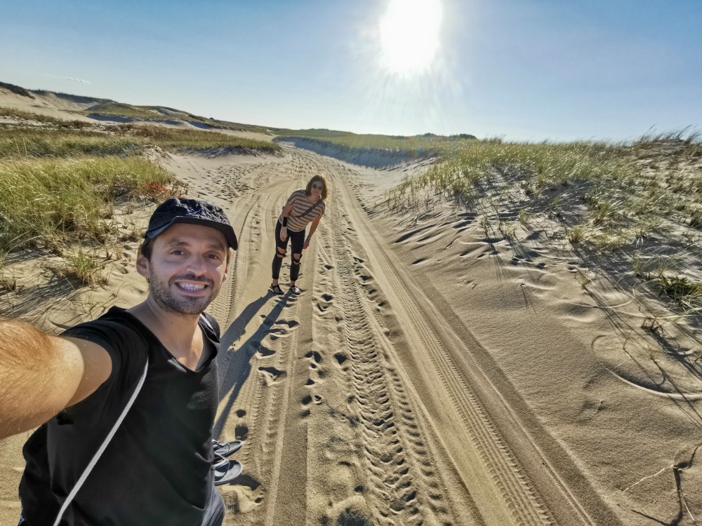 Dünen und Sand soweit das Auge reicht!