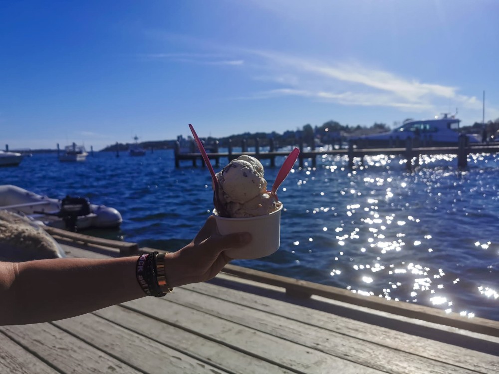 Ein riesen Eis in Edgartown 😍