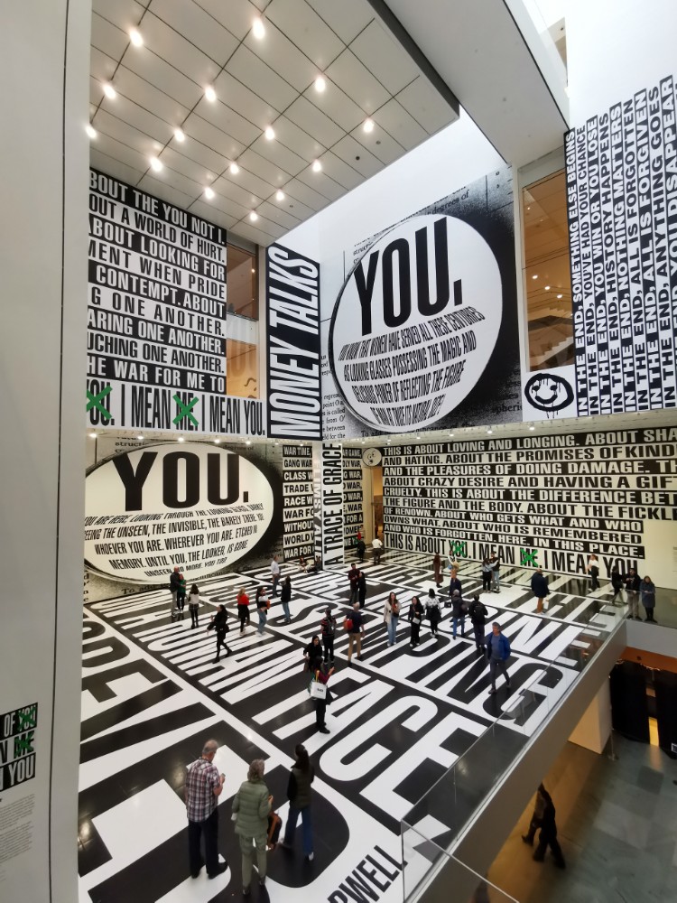 Der tolle Eingangsbereich des MoMA