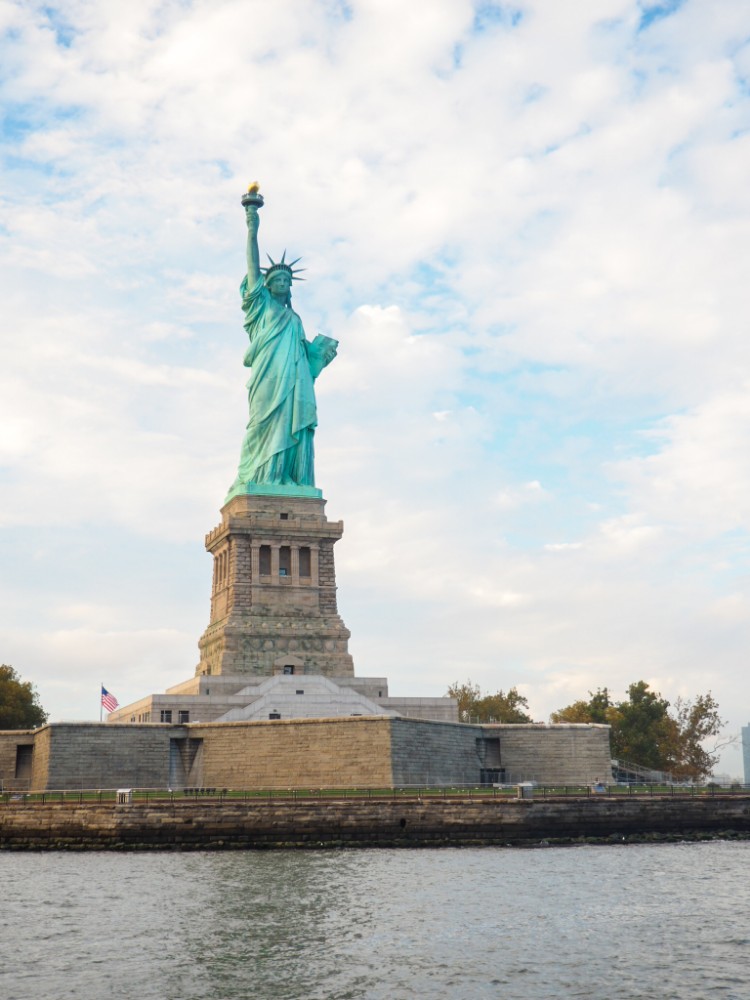 Super Aussicht auf die Freiheitsstatue