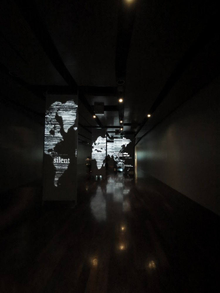 Schon am Eingang des Museum gibt es tolle Ausstellungen