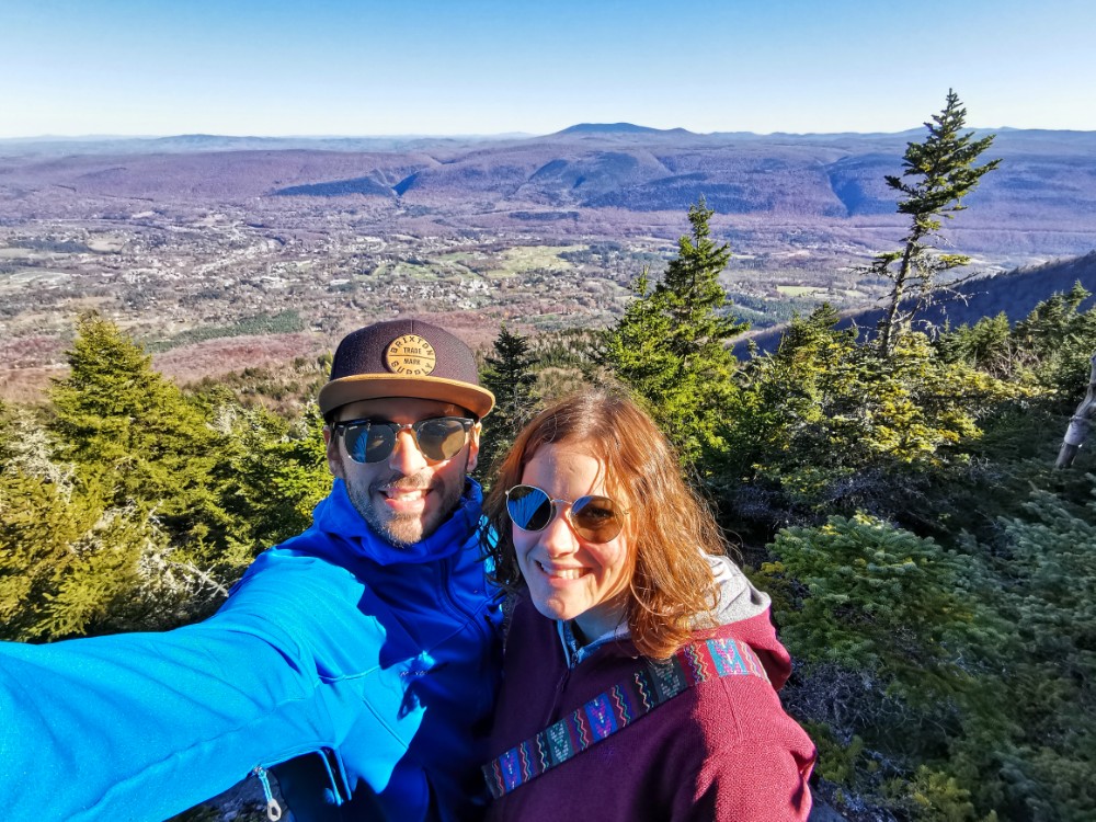 Tolle Aussicht am Lookout Rock