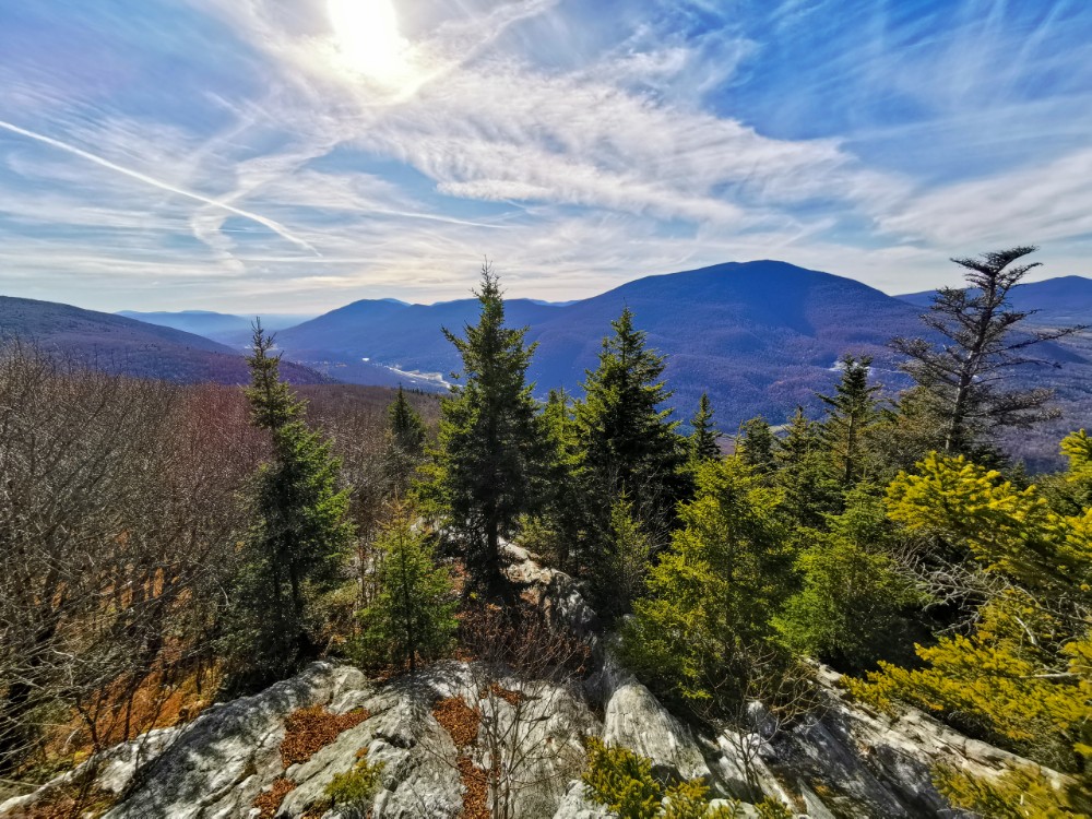 Traumhafter Blick vom Baker Peak