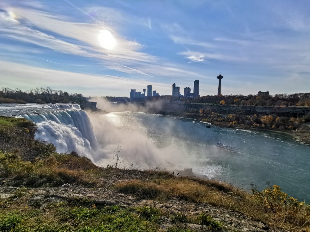 Traumhafter Blick über die American Falls