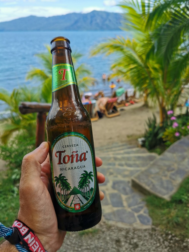 Marcus gönnt sich noch ein Toña